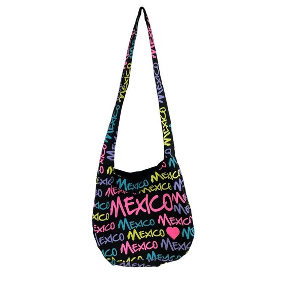 Getagadget Handbags - Getagadget Mexico Colorful Woven Canvas Tote Hobo Bag Shoulder Weekender Purse